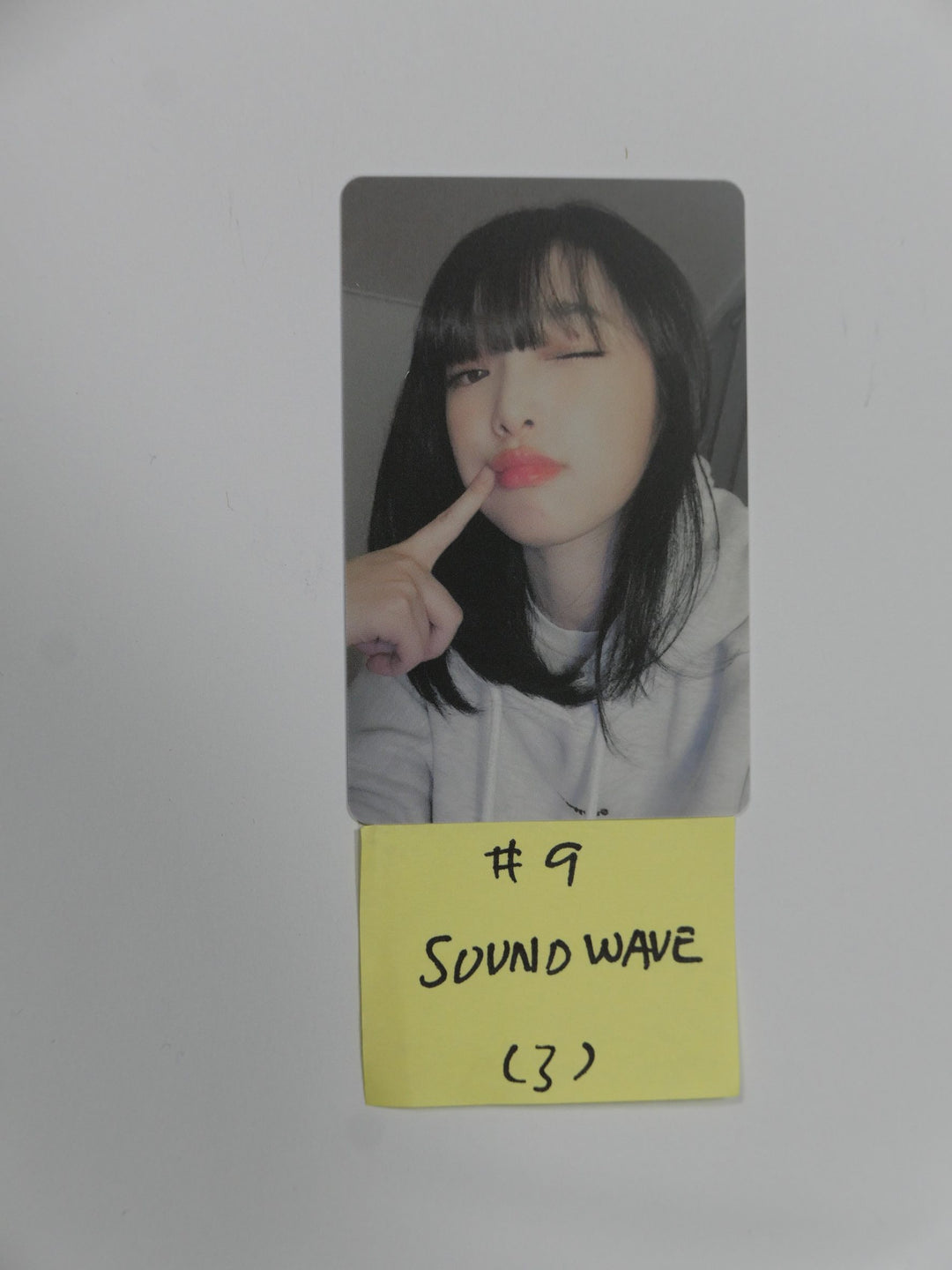 イェナ「ˣ‿ˣ (SMiLEY)」 - サウンドウェーブ Luckydraw プラスチック PVC フォトカード