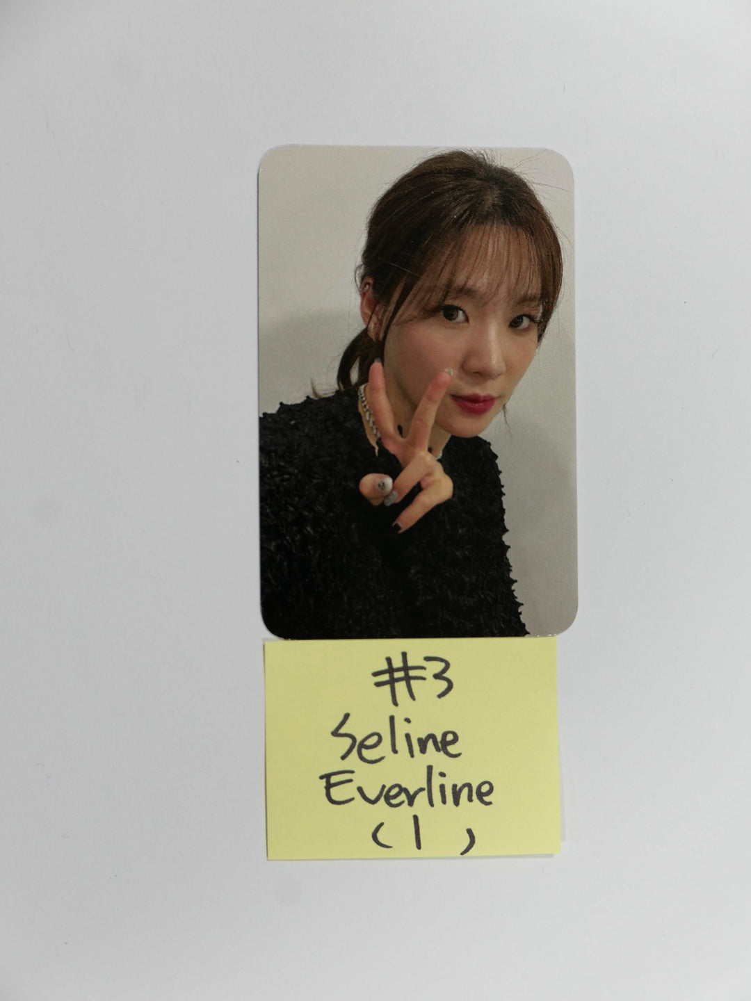 시그니처 'Dear Diary Moment' 2nd - 에버라인 팬사인회 이벤트 포토카드