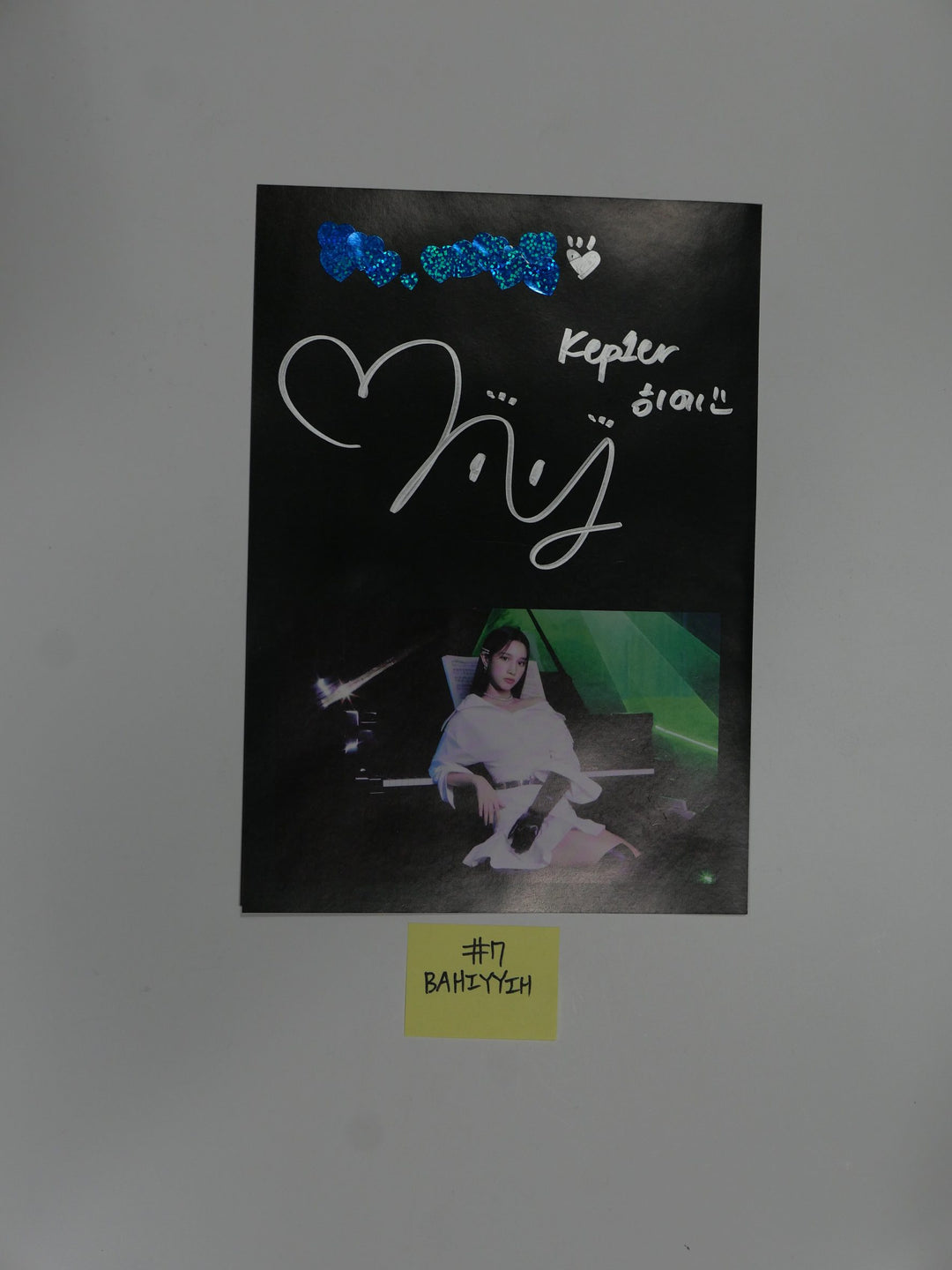 Kep1er "First Impact" 1st - A Cut Page From Fansign Event Album [BAHIYYIH, YOUNGEUN, YESEO]