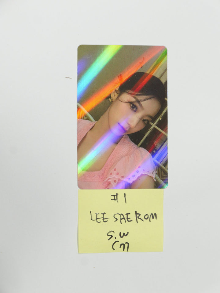 Fromis_9 "Midnight Guest" - Soundwave Luckydraw PVC Hologram Photocard