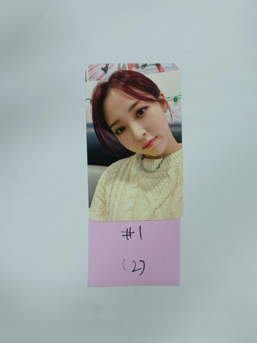 Moon Byul (Of Mamamoo) "6equence" - Applemusic Luckydraw Event Photocard - HALLYUSUPERSTORE