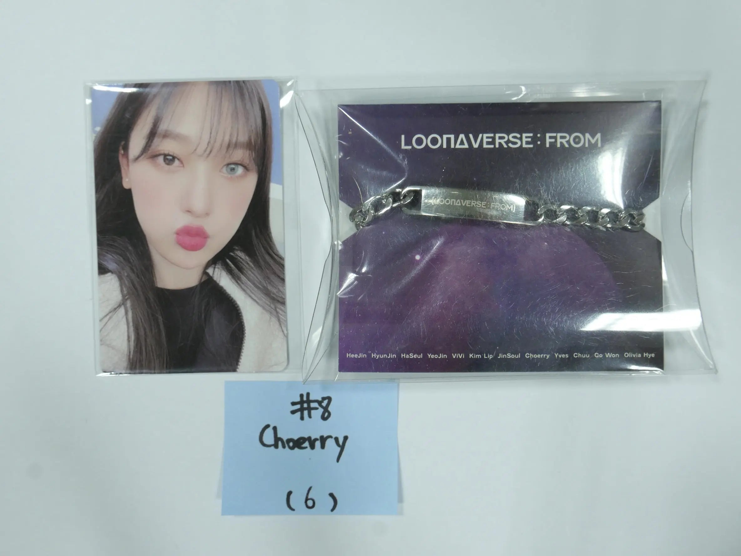 Loona chuu mmt bracelet photocard pc merch RARE loonaverse from store