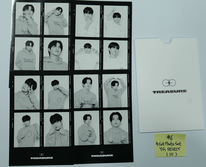 트레저 'THE SECOND STEP : CHAPTER ONE' - YG Select 예약판매 베네핏 포토카드, 4컷 포토
