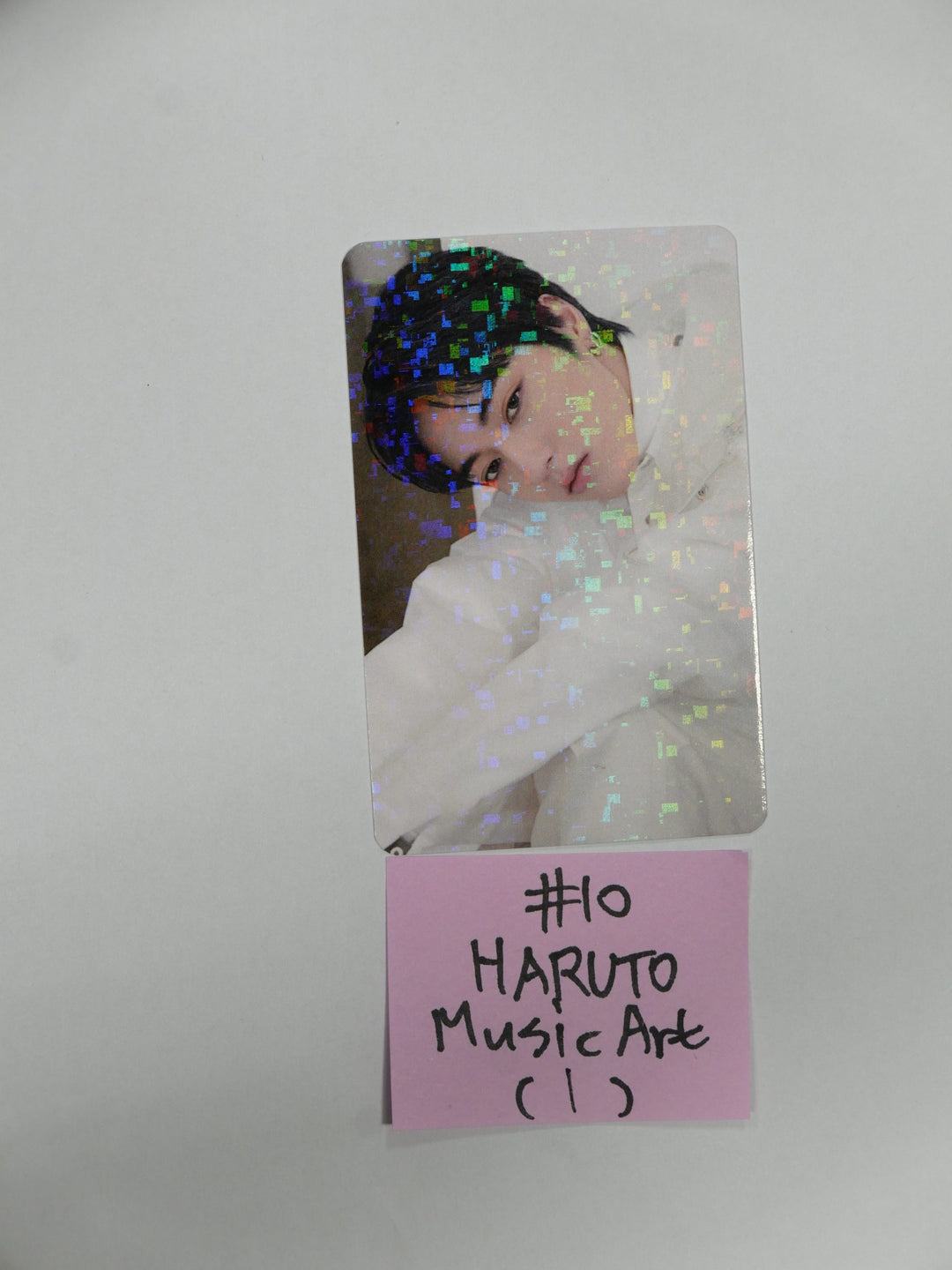 Treasure 'THE SECOND STEP : CHAPTER ONE' - Music Art Pre-Order Benefit Hologram Photocard