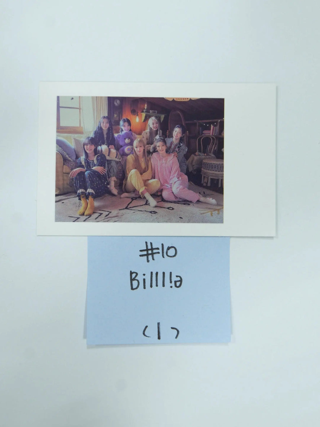 Billlie 'the collective soul and unconscious: chapter one' - Official Polaroid Photocard, ID Photo - HALLYUSUPERSTORE