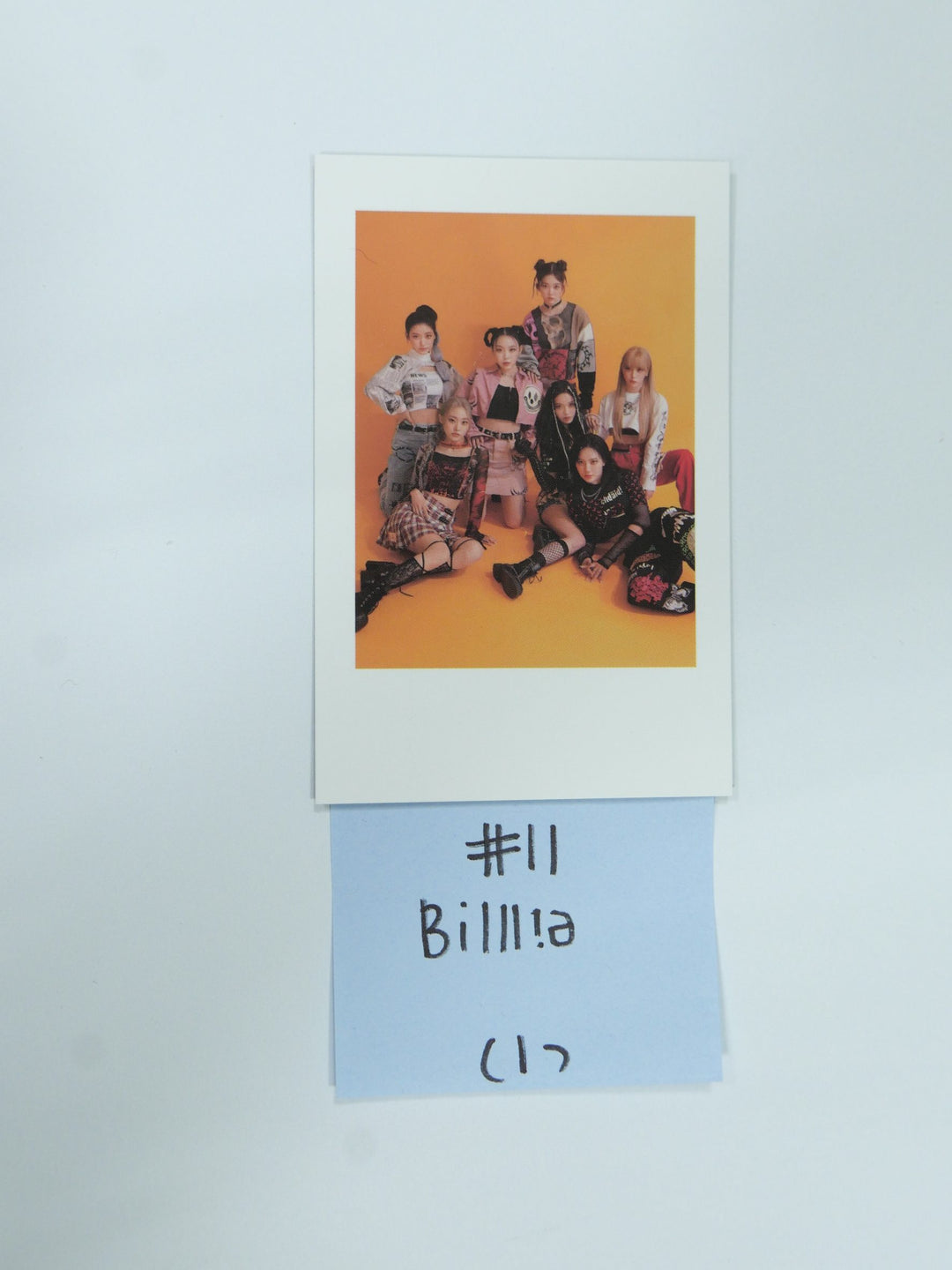Billlie 'the collective soul and unconscious: chapter one' - Official Polaroid Photocard, ID Photo