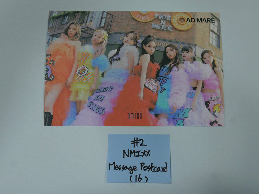 NMIXX「AD MARE」1st Single - Soundwave Luckydraw イベントメッセージポストカード