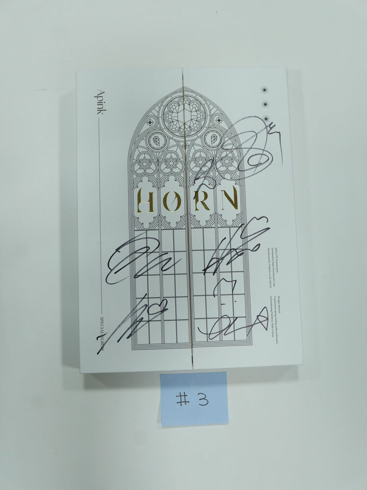 Apink 'HORN' - Hand Autographed(Signed) Promo Album