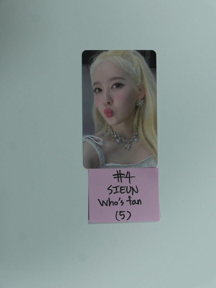 StayC 'YOUNG-LUV.COM' - Whos Fan Cafe Luckydraw Event PVC Photocard, 4 x 6 Photo