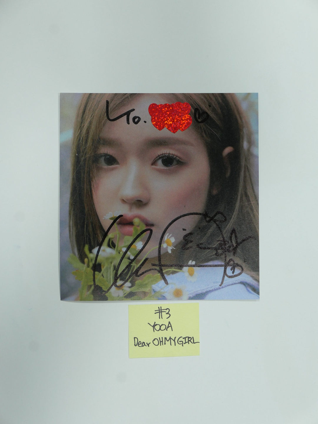 Oh My Girl 'Dun Dun Dance' - A Cut Page From Fansign Event Album Photo