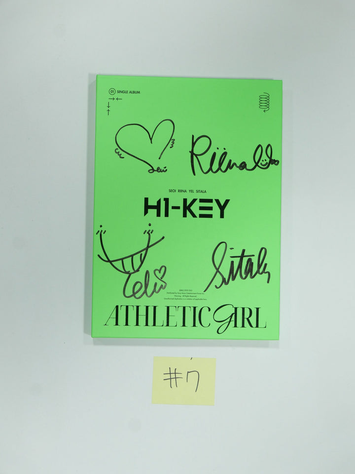 [YUJU, Weki Meki, Chung ha, GWSN, H1-Key] -Hand Autographed(Signed) Album