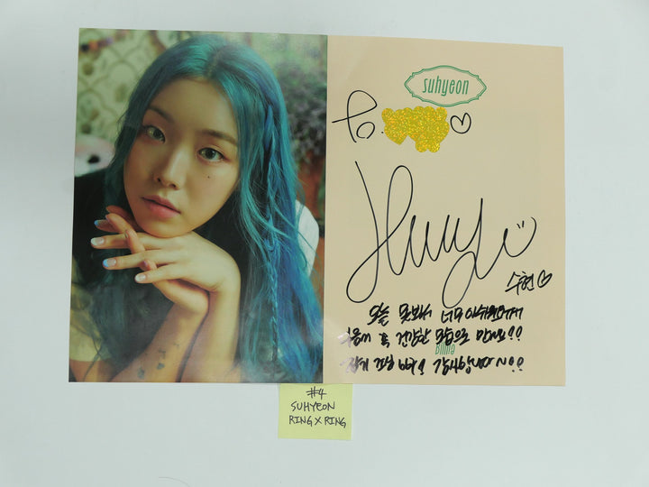 Billlie 'Ring X Ring' - A Cut Page From Fansign Event Album Photo