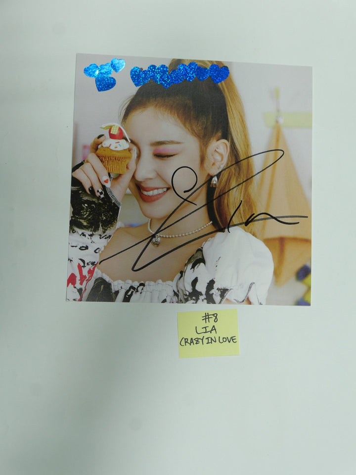 [ITZY,Cignature] - A Cut Page From Fansign Event Album Photo