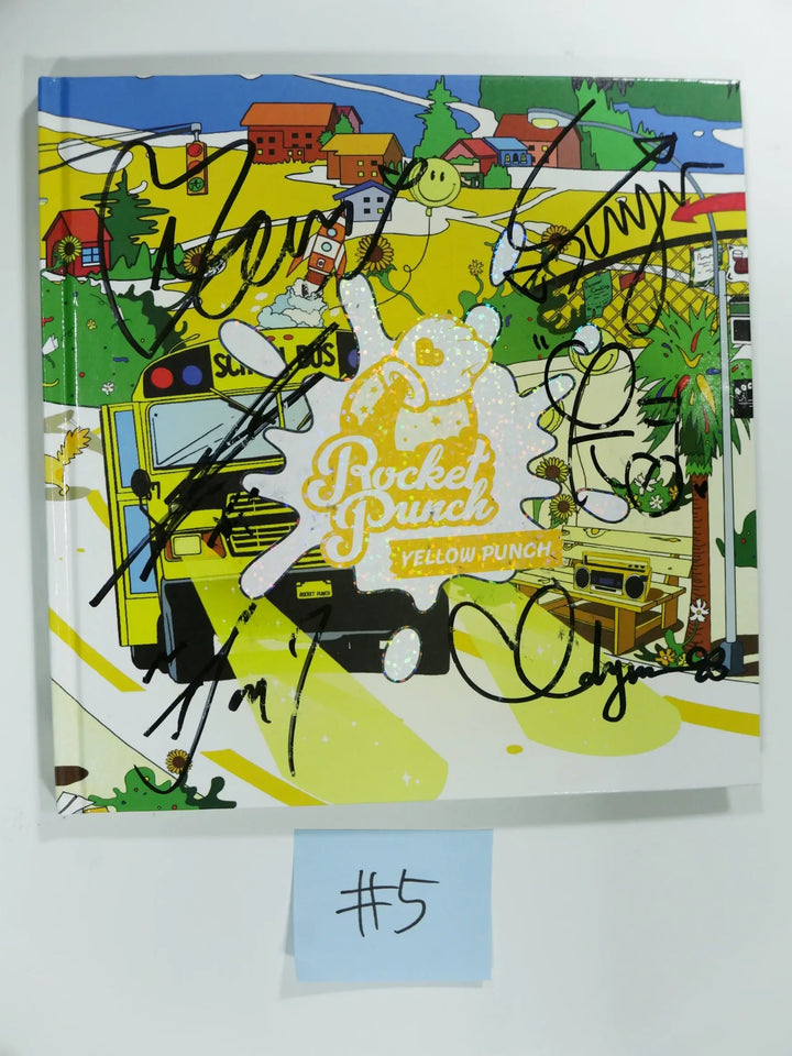 Rocket Punch - Hand Autographed (Signed) Promo Album - HALLYUSUPERSTORE