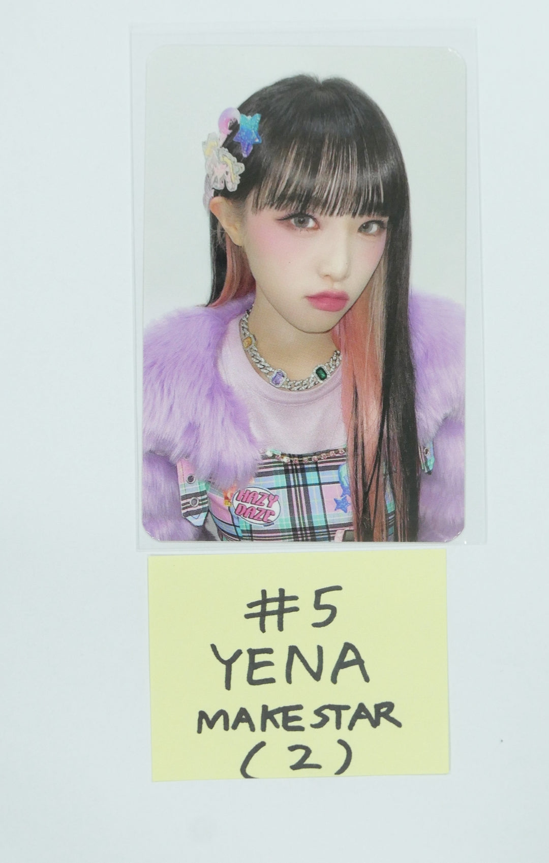 YENA "ˣ‿ˣ (SMiLEY)" - MakeStar Fansign Event Photocard