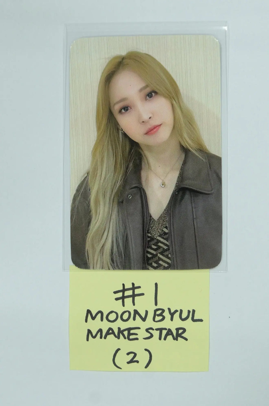 Moon Byul (Of Mamamoo) "6equence" - MakeStar Fansign Event Photocard - HALLYUSUPERSTORE