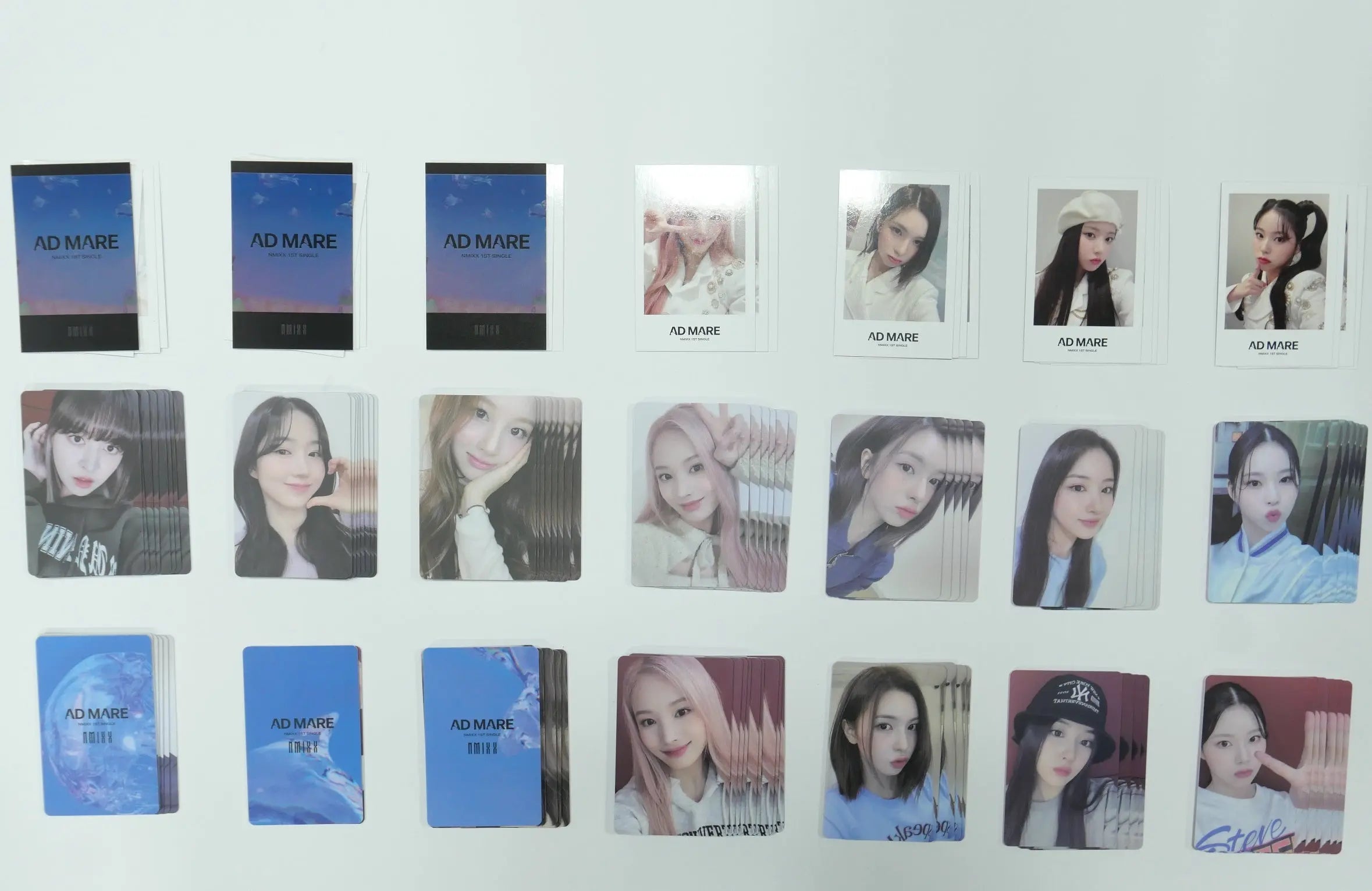 NMIXX 'AD MARE' 1st Single Soundwave Luckydraw PVC Photocard Round