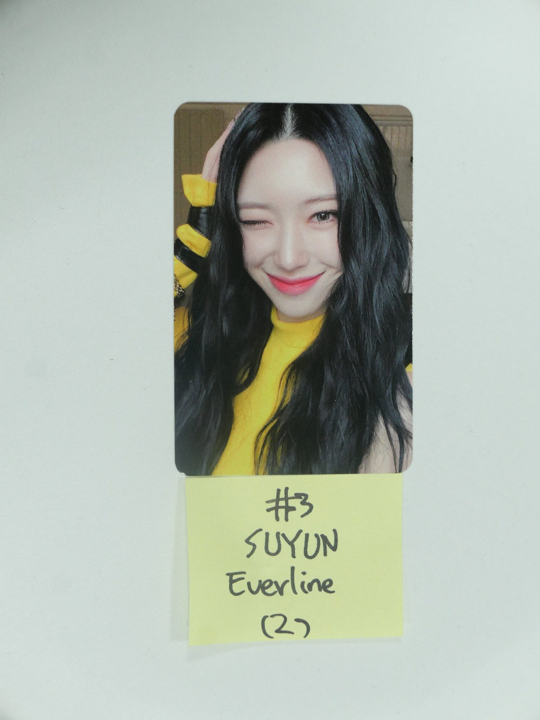 로켓펀치 'Yellow Punch' - 에버라인 팬사인회 이벤트 포토카드