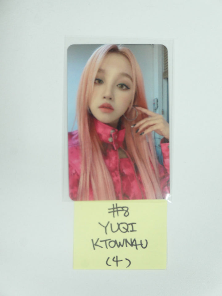 (g) I-DLE "I NEVER DIE" - Ktown4U Luckydraw Event Photocard