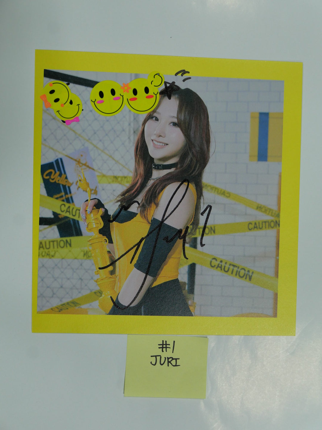 Rocket Punch 'Yellow Punch' - A Cut Page From Fansign Event Album Photo
