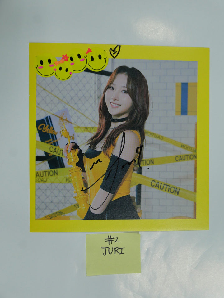 Rocket Punch 'Yellow Punch' - A Cut Page From Fansign Event Album Photo