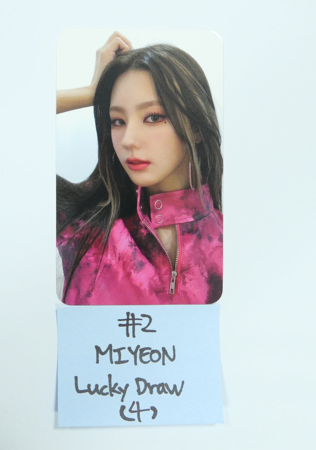 (g) I-DLE "I NEVER DIE" - AppleMusic Luckydraw Event Photocard