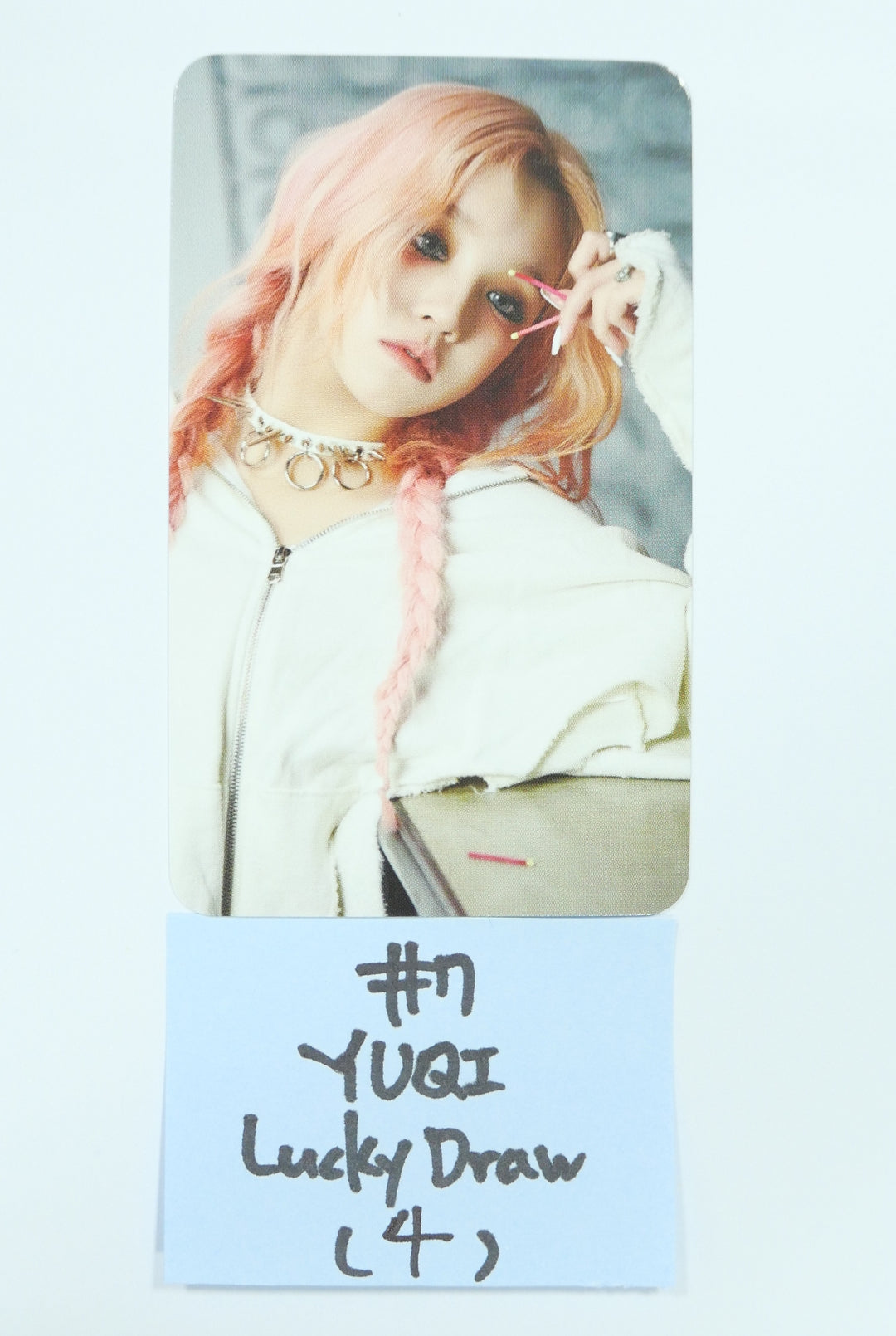 (g) I-DLE "I NEVER DIE" - AppleMusic Luckydraw Event Photocard