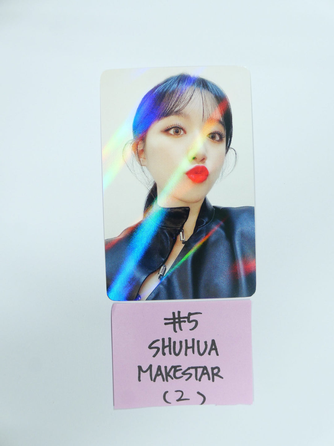 (g) I-DLE "I NEVER DIE" - Makestar Fansign Event Hologram Photocard