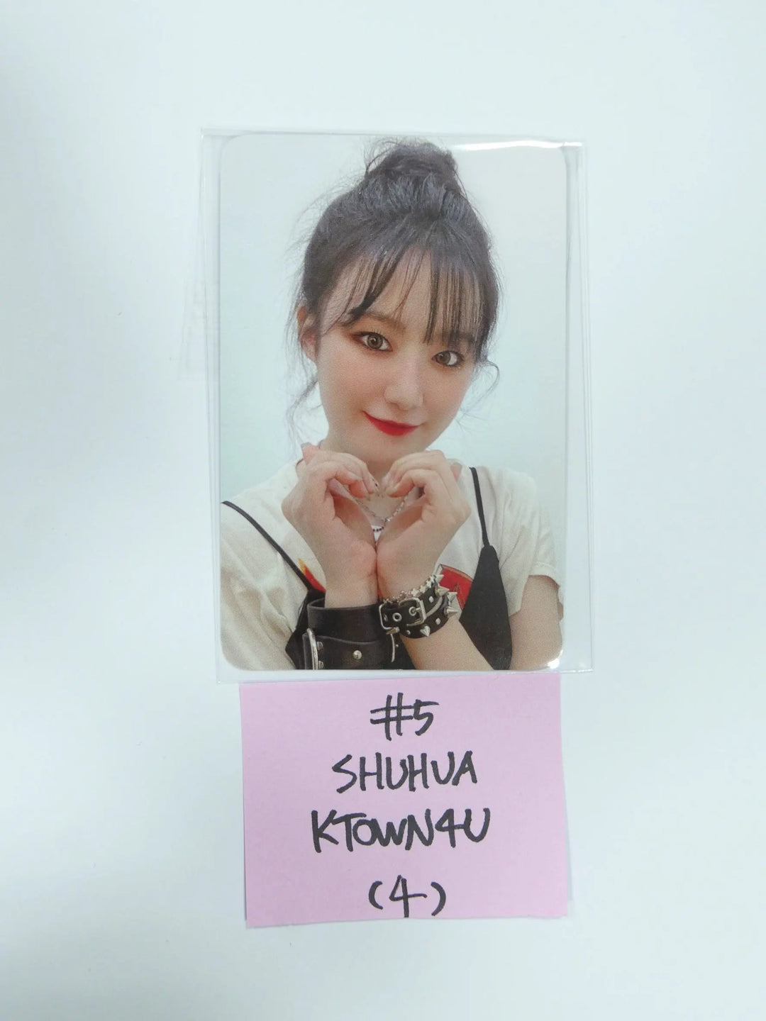 (g) I-DLE "I NEVER DIE" - Ktow4u Pre-Order Benefit Photocard - HALLYUSUPERSTORE