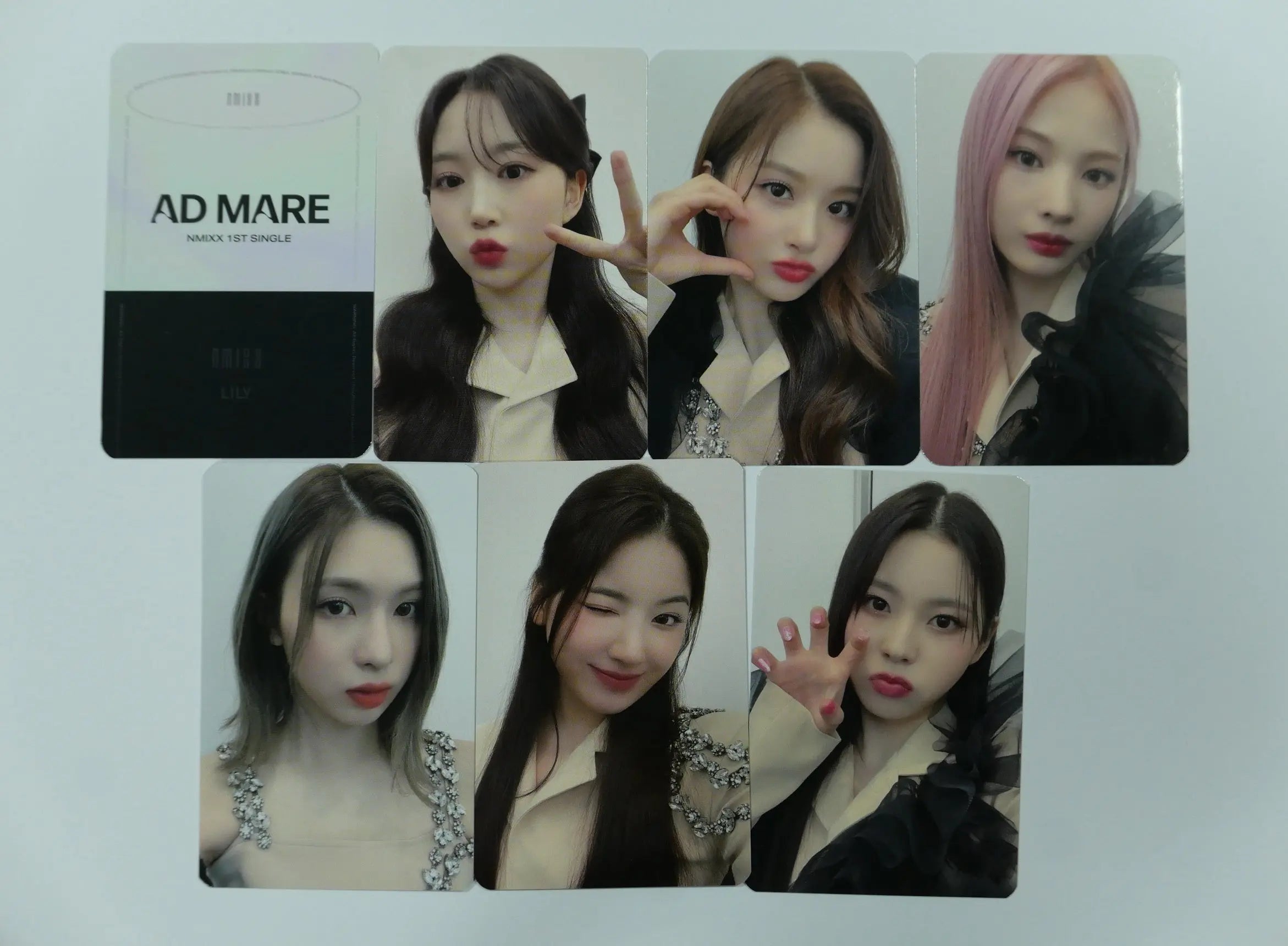 NMIXX 'AD MARE' 1st Single Soundwave Fansign Event Photocard Round