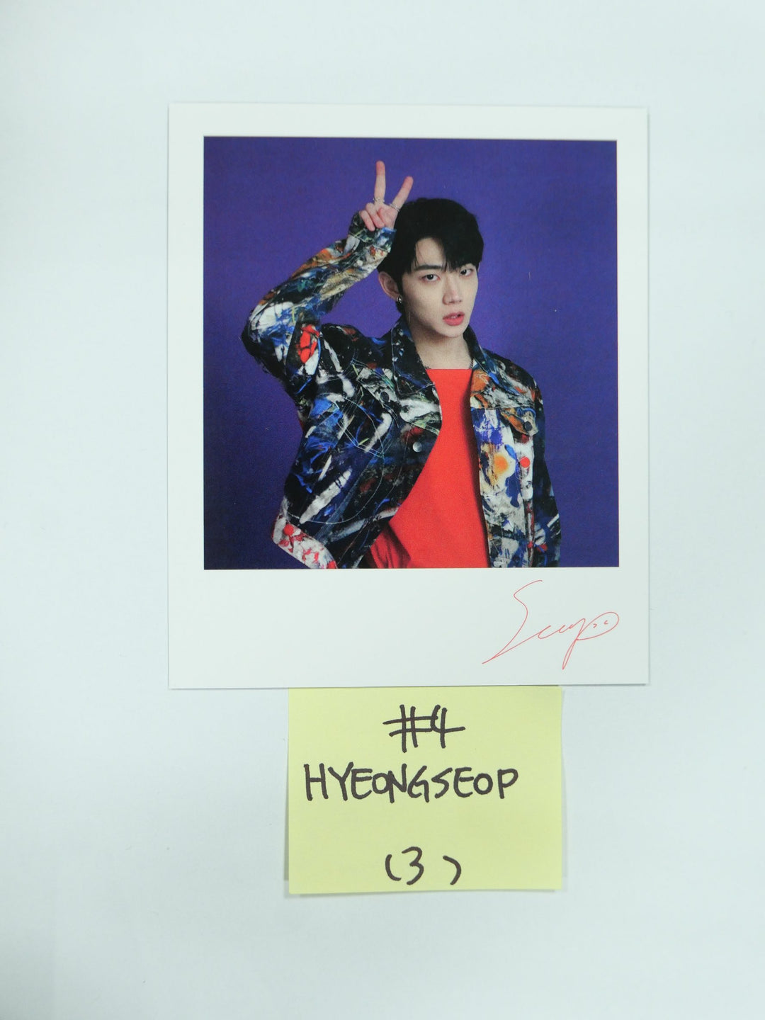 TEMPEST "It's ME" - Official Polaroid Type Photocard