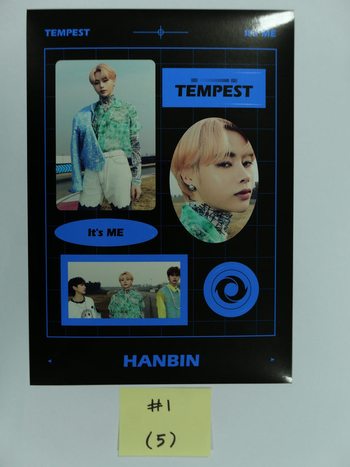TEMPEST "It's ME" - Official Sticker, Postcard