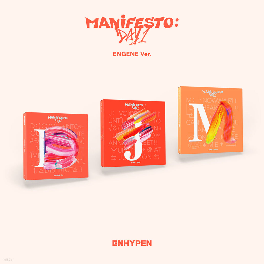 ENHYPEN - 3rd ALBUM "MANIFESTO : DAY 1" (ENGENE VER.)