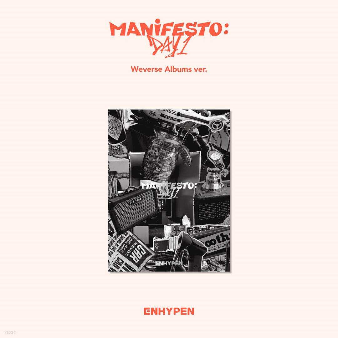 ENHYPEN - 3집 앨범 "MANIFESTO : DAY 1" (Weverse Albums ver) 