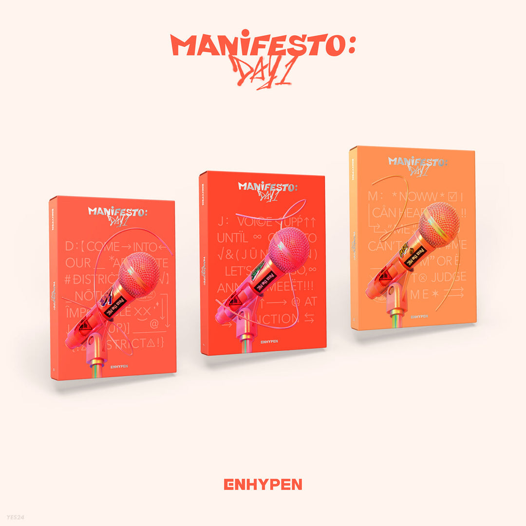 ENHYPEN - 정규 3집 "MANIFESTO : DAY 1" 