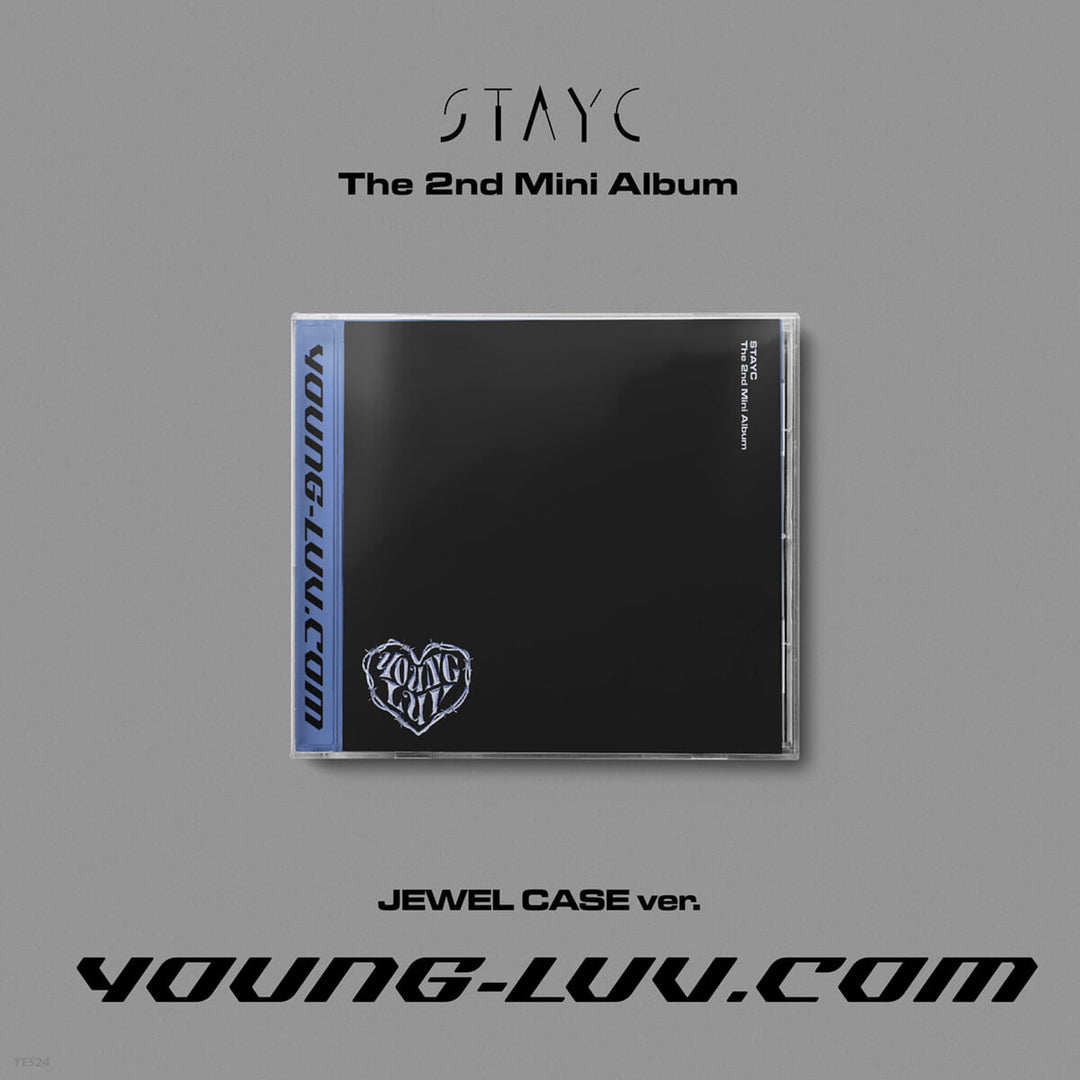 StayC - 2nd Mini ALBUM 'Young LUV COM' [Jewel Case Ver] (Random)