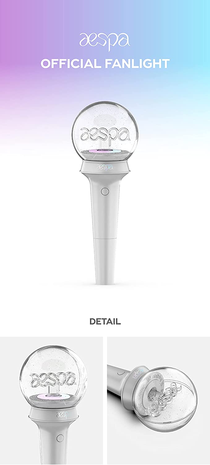 Aespa - Official Light Stick + SM Store Gift Photocard Set