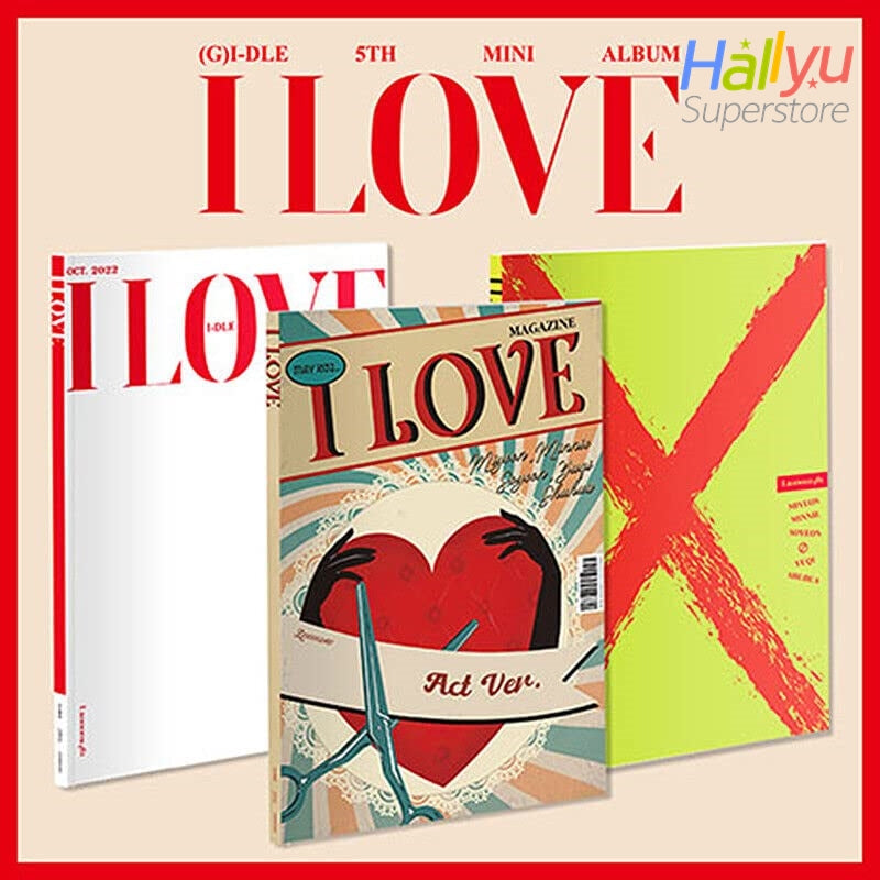 (G) I-DLE - 5th Mini Album "I LOVE" (Photobook Ver.)