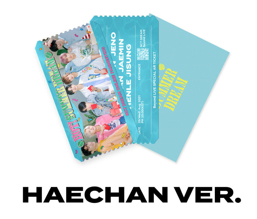 [Pre-Order] NCT DREAM Online Fanmeeting Beyond LIVE HOT! SUMMER DREAM SPECIAL AR TICKET SET