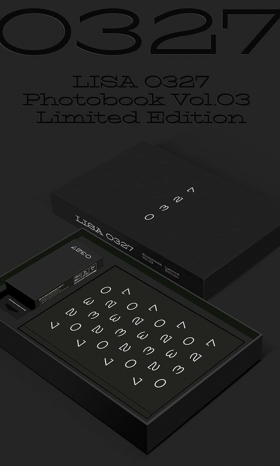 LISA (of Black Pink) - Lisa 0327 PhotoBook Vol.3 (Limited Edition) + Weverse P.O.B