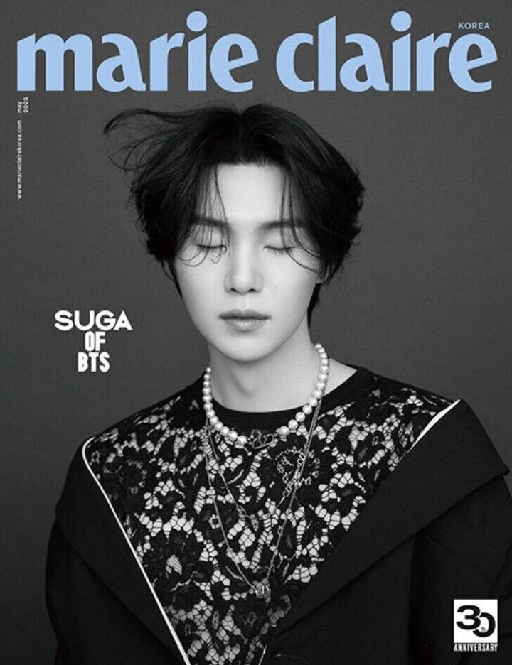 Marie Claire Korea Magazine MAY Issue 2023 BTS SUGA Cover
