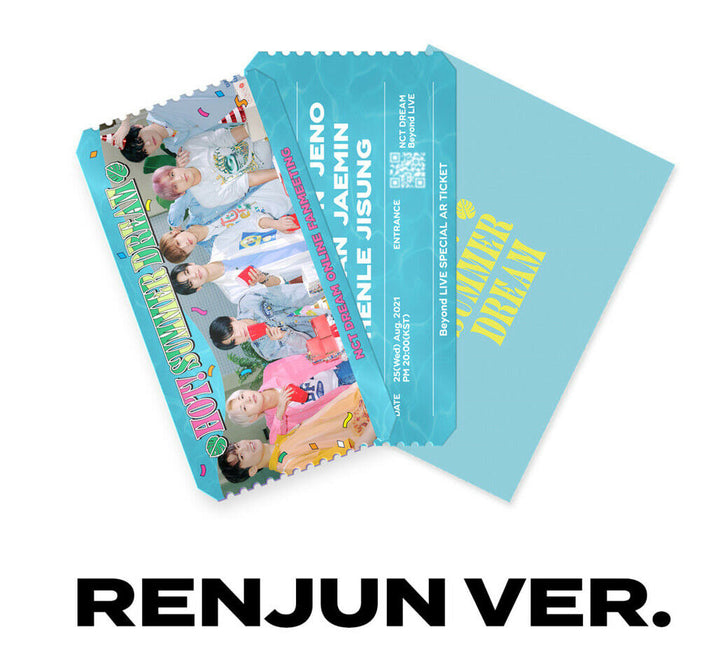 [Pre-Order] NCT DREAM Online Fanmeeting Beyond LIVE HOT! SUMMER DREAM SPECIAL AR TICKET SET