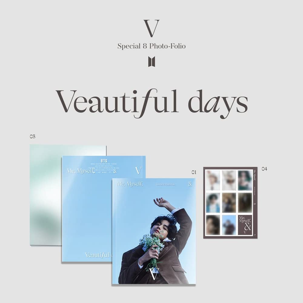BTS - スペシャル 8 フォトフォリオ Me、Myself、V 「Veautiful Days」